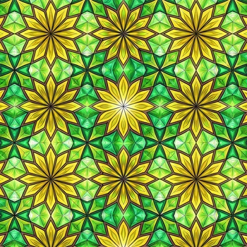 Stained Garden wz. 7
