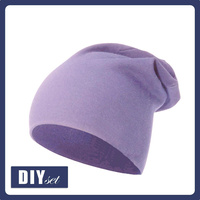 Beanie Mütze - LILA - Nähset