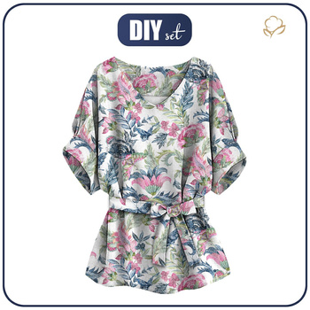 KIMONO BLOUSE - AMBATIK PAT. 2 - sewing set