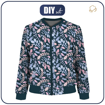 WOMEN’S BOMBER JACKET (KAMA) - SUMMER FOLK PAT. 2 - sewing set M