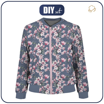 WOMEN’S BOMBER JACKET (KAMA) - SPRING MELODY PAT. 3 - sewing set XS