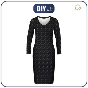 PENCIL DRESS (ALISA) - PANTHER Pat. 3 - sewing set L