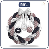 CHRISTMAS WREATH - WINTER TWIGS pat. 2 (WINTER IN PARK) - sewing set