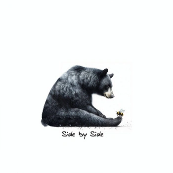 BEAR WZ. 3 - PANEL (60cm x 50cm)