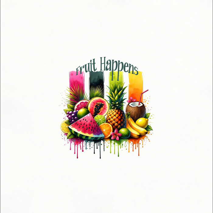 TUTTI FRUTTI MIX WZ. 1 - Panel (60cm x 50cm)  Polster- Velours