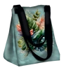 XL Tasche mit Utensilientasche 2 in 1 - TROPICAL BOUQUET M. 2 - Nähset