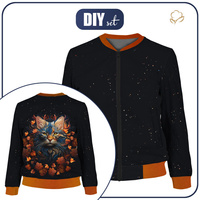 DÁMSKA BOMBER BUNDA (KAMA) - Animals mandala wz.3 - XS