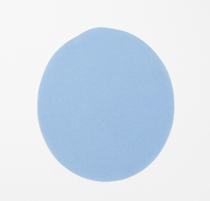 Záplaty azurové pudrové, 2 ks