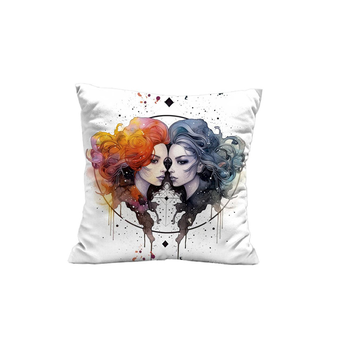 KISSEN 45x45 - GEMINI M. 2 - Velours - Nähset