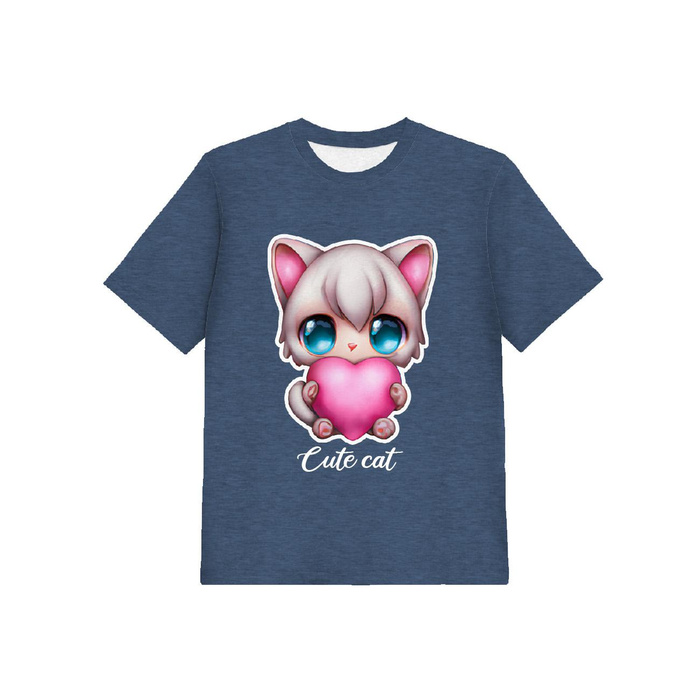 2-PACK - KINDER T-SHIRT - SWEET CATS Ms. 5 - Nähset (152/158)