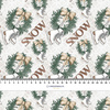 SCHLITTSCHUHE / SNOW (WINTER IN DER STADT) - Baumwoll Webware