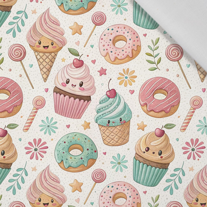 SWEETS WZ.8 - tkanina bawełniana