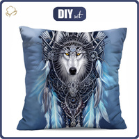 PILLOW 45X45 - SPIRIT WOLF - front + back
