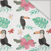 PAINTED TOUCANS pat.1 - Viscose jersey