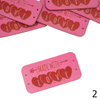 Label „MADE WITH LOVE'' 2,5x5 cm - Choice of colors