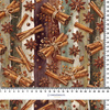 CHRISTMAS STRIPES WZ.2 - Leinen 100%