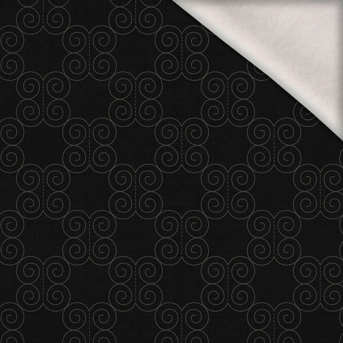GEOMETRIC MINIMAL WZ. 7 - brushed knitwear with elastane ITY