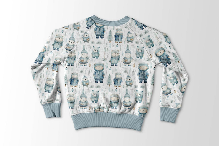 WATERCOLOR WINTER WZ. 4 - softshell