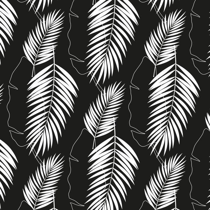 LEAVES WZ. 4- Welur tapicerski