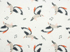 50CM BIRDS TUNES / dirty white - single jersey with elastane - single jersey with elastane TE210