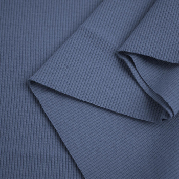 Strickware gerippt - Dunkelblau (M-06)