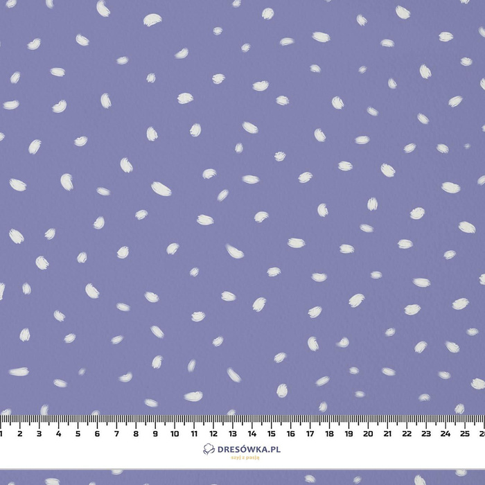 WHITE TRACES (Very Peri) - Viscose jersey