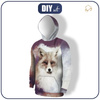 MEN’S HOODIE (COLORADO) - FOX / sepia - sewing set XXL