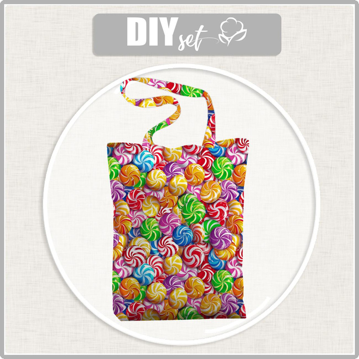 SHOPPER KABELKA - SWEETS WZ.3 - Panama 220g - Sada šití