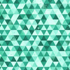 SMALL TRIANGLES / green - quick-drying woven fabric