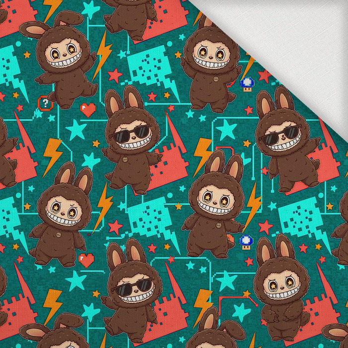 Creepy Cute WZ.1 - Woven Fabric for tablecloths