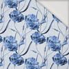 CARNATION pat. 1 (classic blue) - Viscose jersey