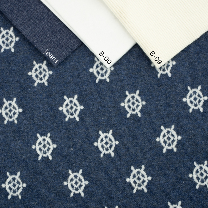 RUDDER / jeans - jacquard