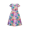 KID'S DRESS "MIA" (86/92) -   PASTEL FLOWERS WZ.9 - sewing set