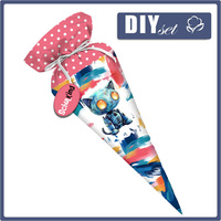 First Grade Candy Cone - CAT PROTON - sewing set