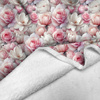 PASTEL FLOWERS WZ. 22 - Minky plush