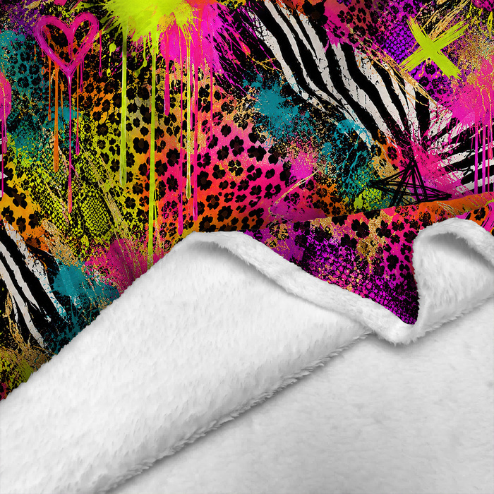 NEON JUNGLE WZ. 1 - Minky plyš