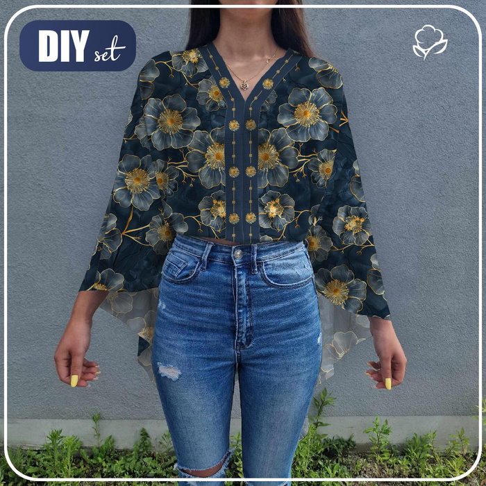 PAREO - FLOWERS VZ.20 - Sada šití 