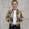 AUTUMN FLOWERS WZ. 29 - Waterproof woven fabric