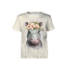 2-PACK - T-SHIRT DZIECIĘCY - BABY ANIMALS WZ. 1 - ZESTAW DO USZYCIA (104/110)