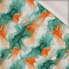 ALCOHOL INK WZ. 21 - brushed knitwear with elastane ITY