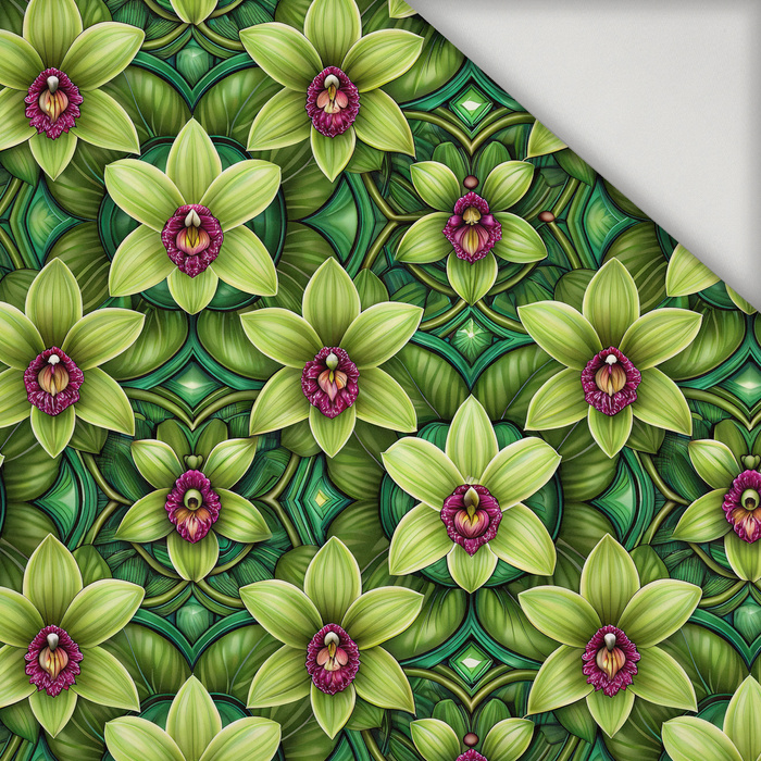 Stained Garden wz. 4 (FLOWERS) - lycra 300g