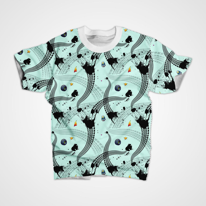 TIRE MARKS PAT. 3 - Linen 100%