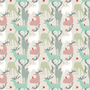 PASTEL DEERS - Viscose jersey WE210