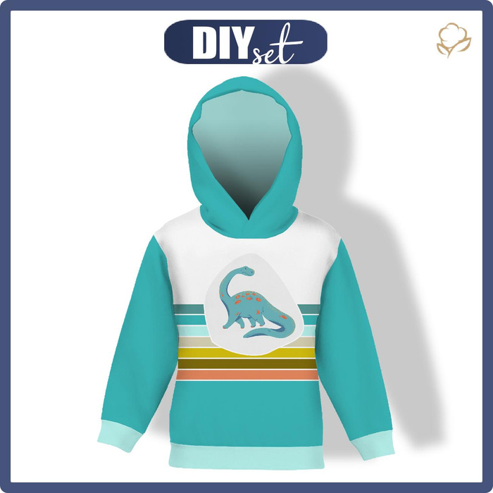 KINDER HOODIE - DIPLODOK - Sommersweat (122/128)