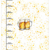OKTOBERFEST BEER WZ.3 - PANEL (75cm x 80cm) dzianina drapana z elastanem ITY