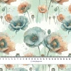 FLOWERS OWL FAMILY - Minky plush
