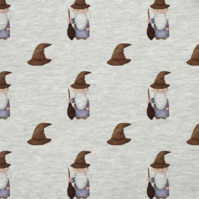 WIZARDS / hats (MAGIC SCHOOL) / M-01 melange light grey