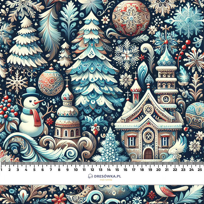 Vintage Christmas wz.29 - single jersey 