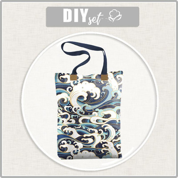 SHOPPER TASCHE - STURM - Baumwoll Webware - Nähset