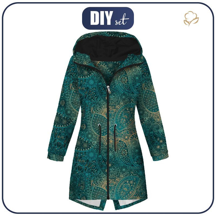 DÁMSKÁ BUNDA PARKA (ANNA) - MEHNDI 2.0 - softshell M